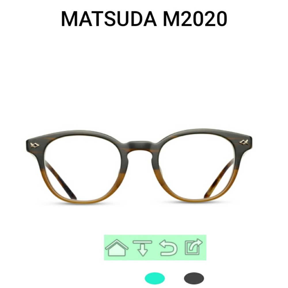 Matsuda non prescription glasses